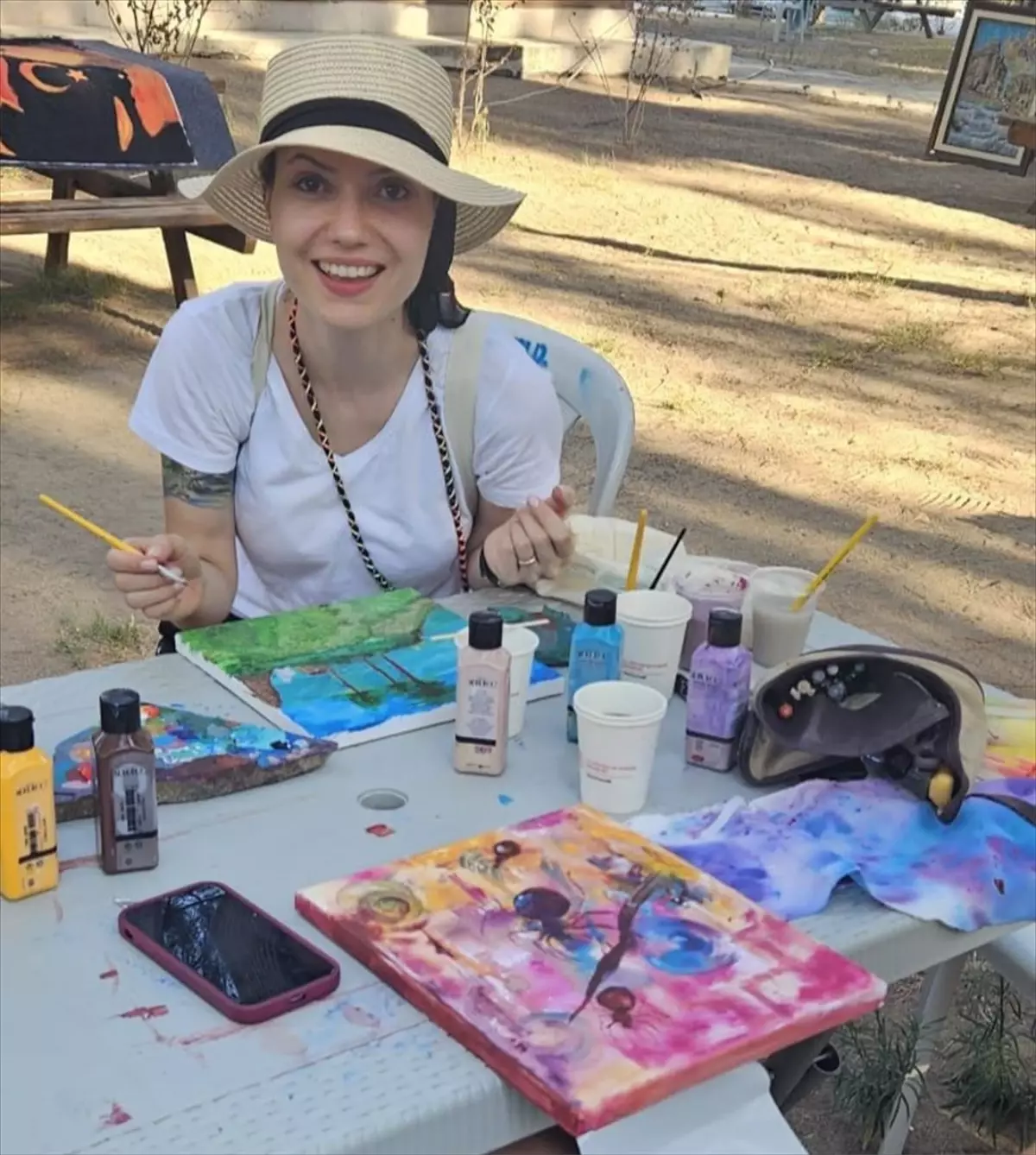 5. Yaz Sanat Kampı ve Kültür Sanat Çalıştayı Sona Erdi