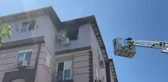 Antalya'da Evde Yangın: Yangın Kısa Sürede Söndürüldü