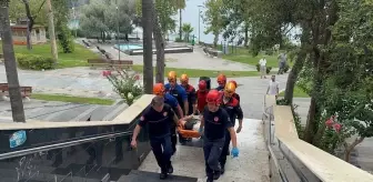 Falezlerden Düşen Kişi Kurtarıldı