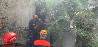 Falezlerden Düşen Kişi Kurtarıldı