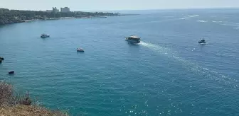 Muratpaşa'da Falezlerden Düşen Kişi İçin Arama Çalışması Başlatıldı