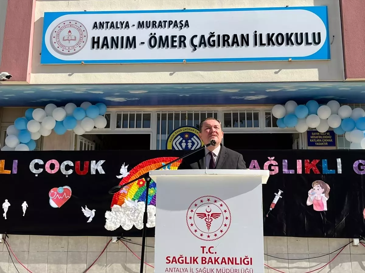 Muratpaşa'da 'Sağlıklı Çocuk, Sağlıklı Gelecek' Programı Düzenlendi
