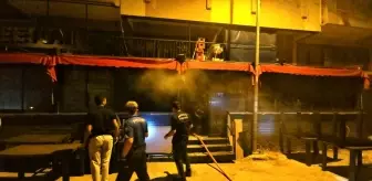 Manavgat'ta Kafede Yangın: İtfaiye Müdahale Etti