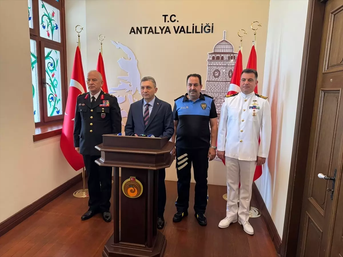 Antalya'da Kurban Bayramı İçin Güvenlik Tedbirleri Artırıldı