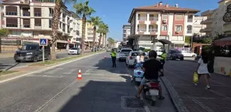 Antalya'da Motosiklet Denetimleri: 171 Sürücü İşlem Gördü