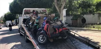 Antalya'da Motosiklet Denetimleri: 126 Sürücüye 510 Bin Lira Ceza