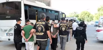 Antalya'da Silahlı Suç Örgütüne Operasyon: 2 Tutuklama