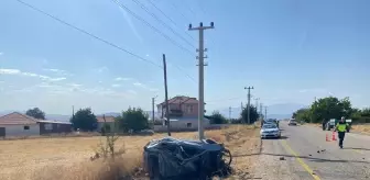 Antalya'da Takla Atan Otomobilin Sürücüsü Hayatını Kaybetti