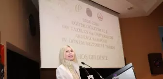 Akdeniz Üniversitesi 60 Artı Tazelenme Üniversitesi'nde Mezuniyet Coşkusu