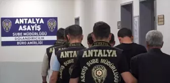 Antalya'da Dolandırıcılara Operasyon: 4 Zanlı Gözaltına Alındı