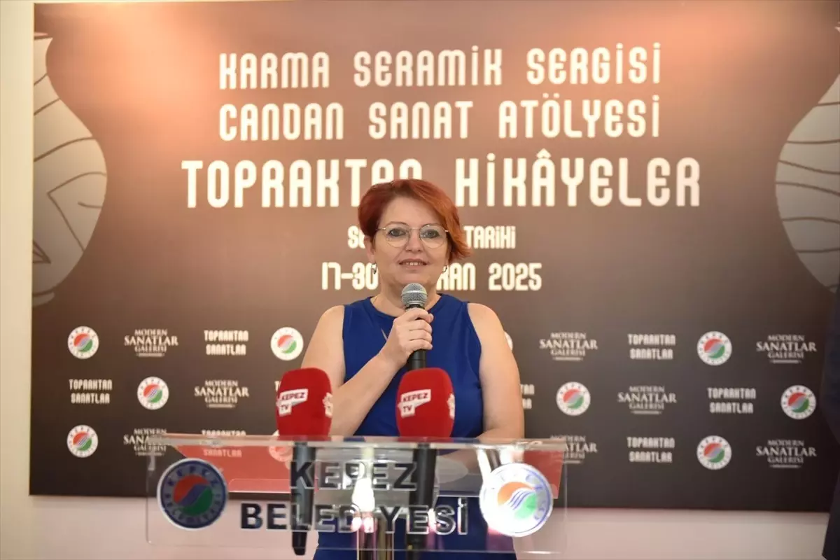 Antalya'da 'Topraktan Hikayeler' Seramik Sergisi Açıldı