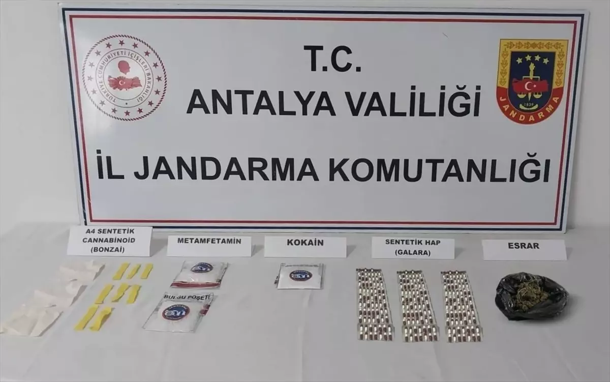 Antalya'da Uyuşturucu Operasyonu: 9 Şüpheli Gözaltına Alındı