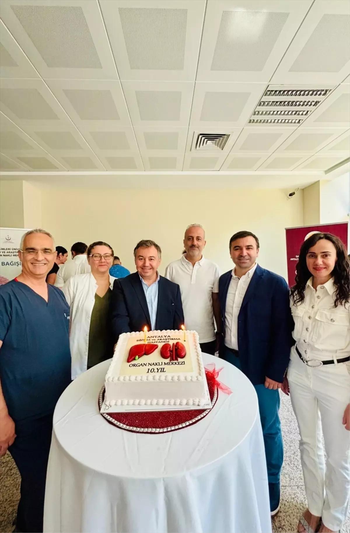 Antalya Eğitim ve Araştırma Hastanesi Organ Nakli Merkezi 10. Yılını Kutladı
