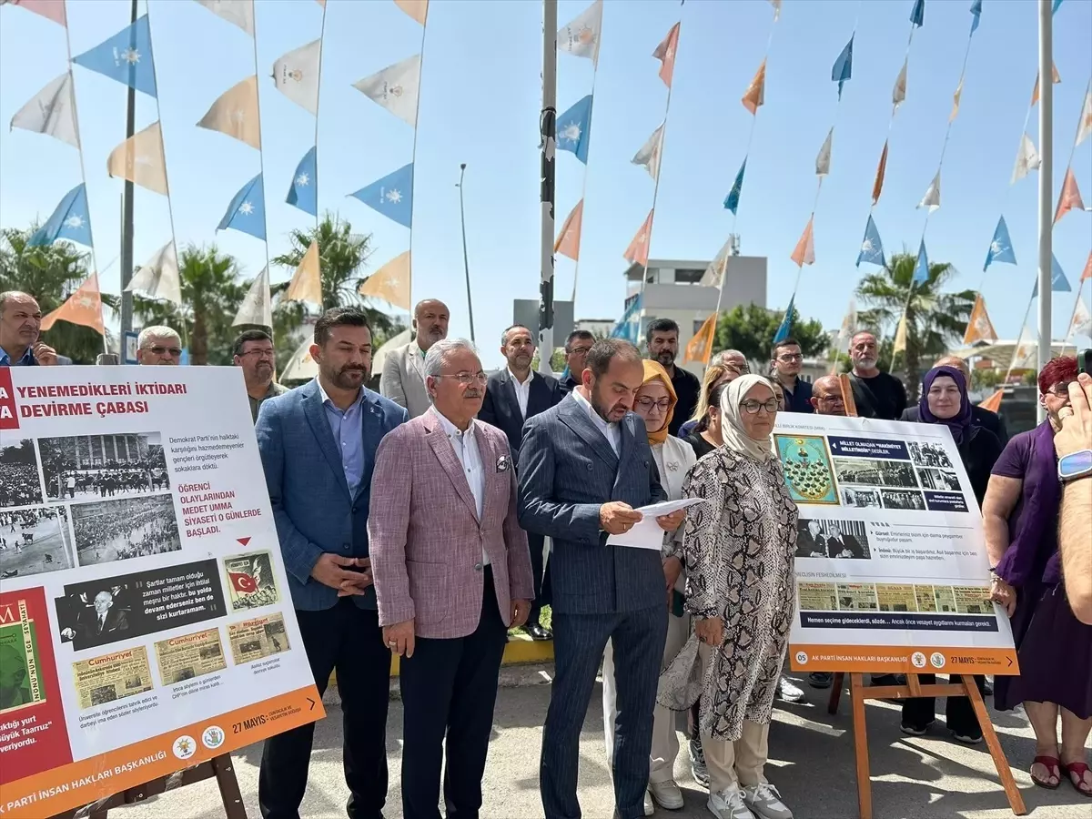 AK Parti İl Teşkilatları 27 Mayıs Darbesini Kınadı