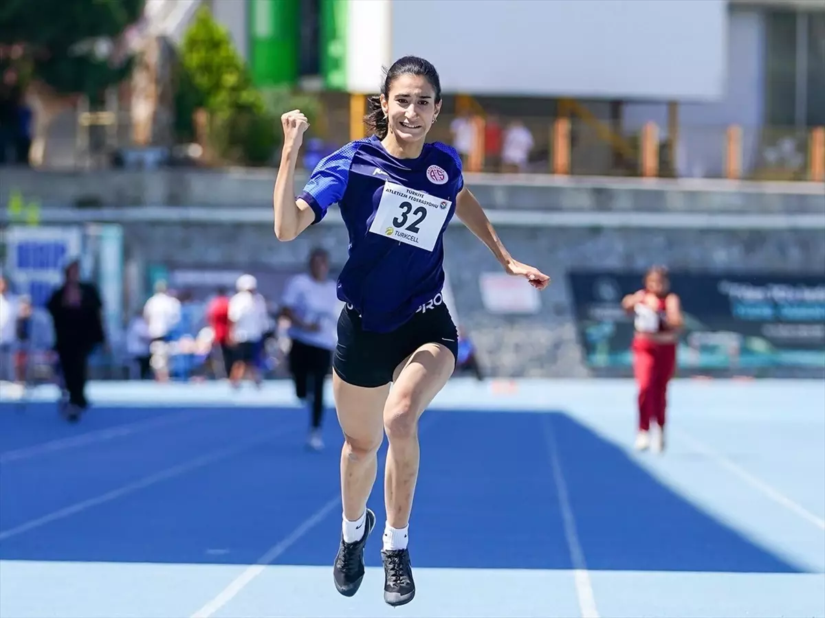 Ilgın Meryem Metin, Türkiye Para Atletizm Şampiyonası'nda Birinci Oldu