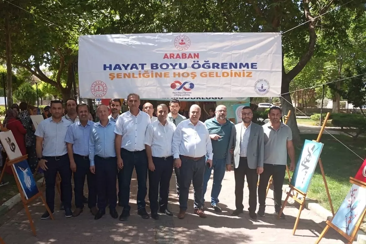 Araban'da 'Hayat boyu öğrenme şenlikleri' başladı