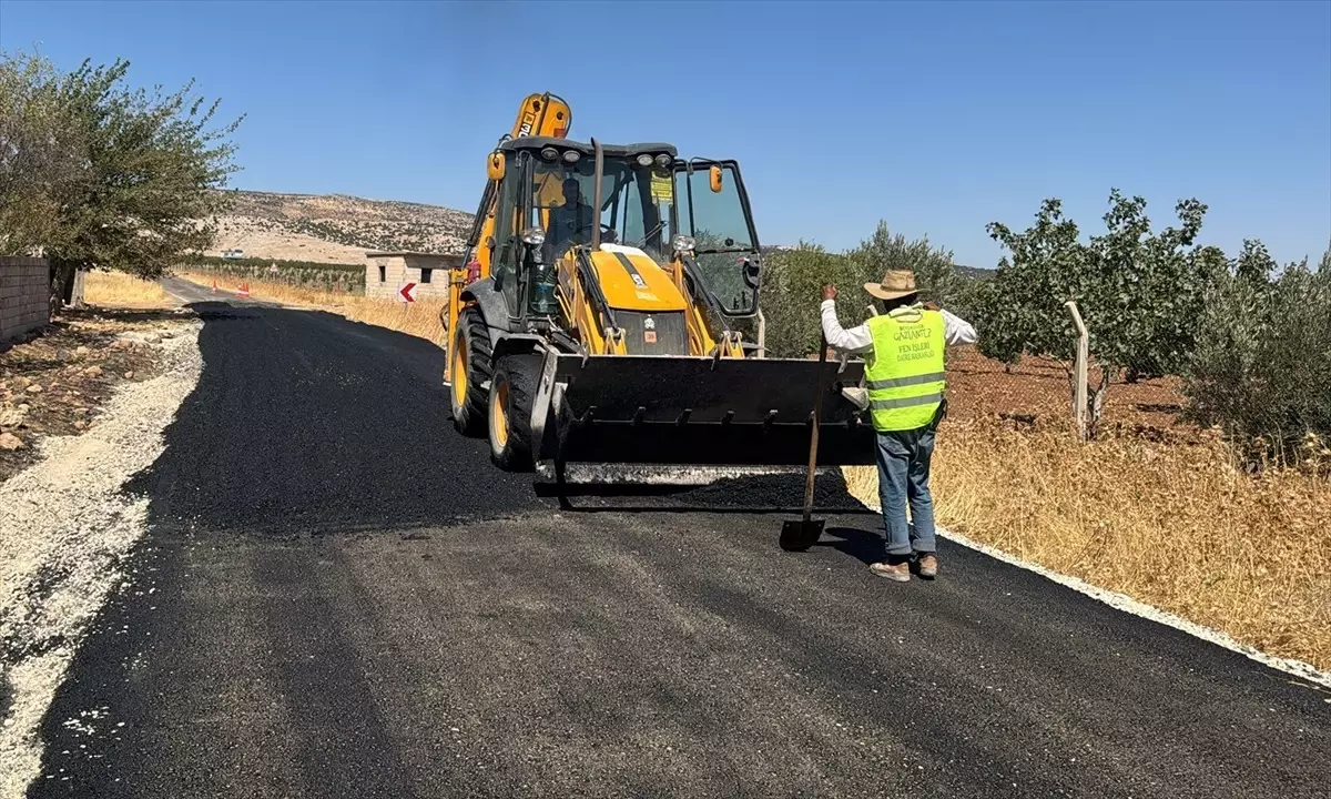Gaziantep'te Kırsal Yolların Bakım Onarım Çalışmaları Devam Ediyor