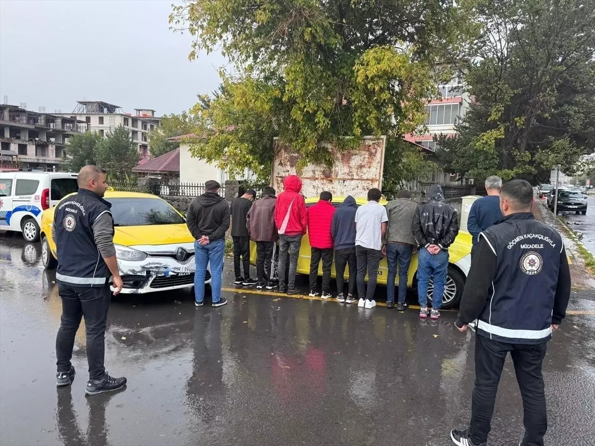 Ardahan'da 20 Düzensiz Göçmen Yakalandı