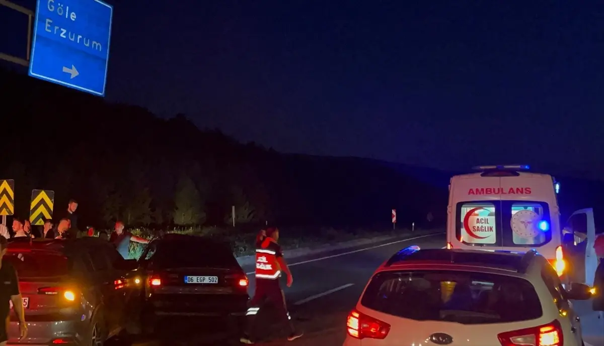 Ardahan'da Trafik Kazası: 4 Yaralı