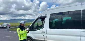 Ardahan'da Kurban Bayramı Trafik Denetimleri Sürüyor