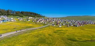 Bisiklet Tutkunları Göle Ovası'nda Doğa Turu Düzenledi