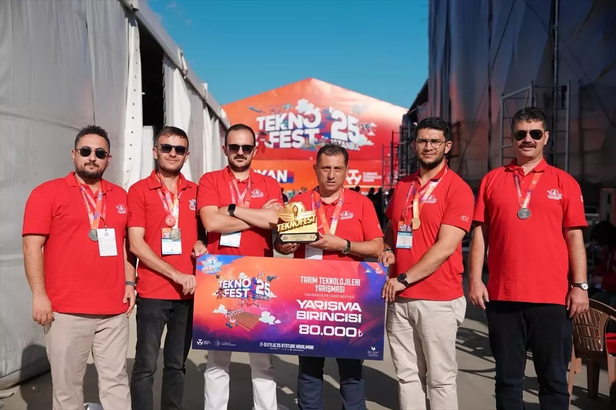 Ardahan Tarım İl Müdürlüğü, TEKNOFEST'te Birincilik Ödülü Aldı