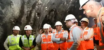 Vali Çiçek, Ilgar Tüneli Çalışmalarını İnceledi