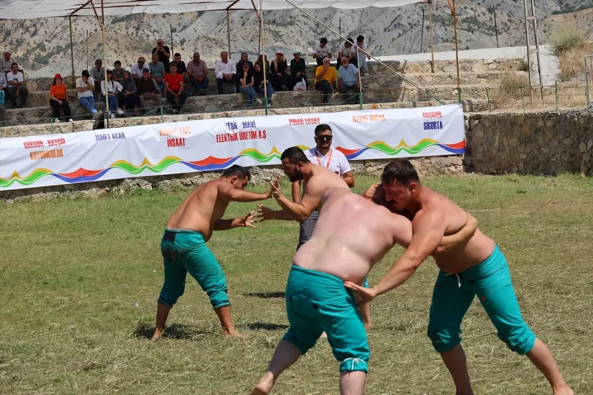 Ardanuç Kültür Sanat Festivali'nde Karakucak Güreşleri Yapıldı