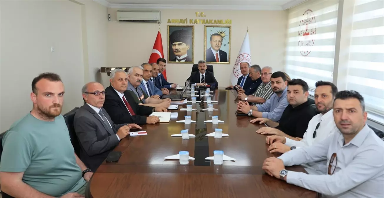 Arhavi Organize Sanayi Bölgesi Toplantısı Gerçekleştirildi