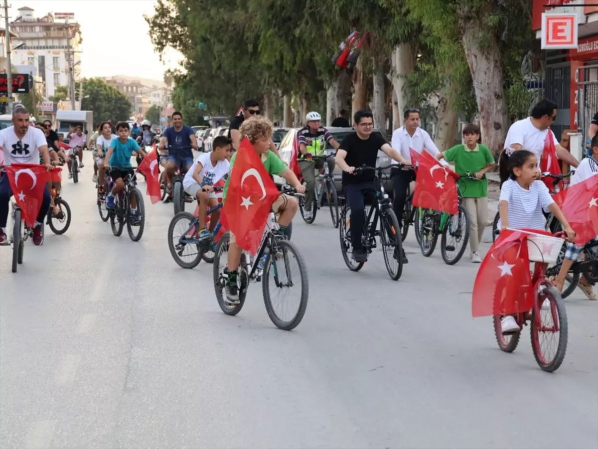 Hatay'da Avrupa Spor Haftası Bisiklet Turu Düzenlendi