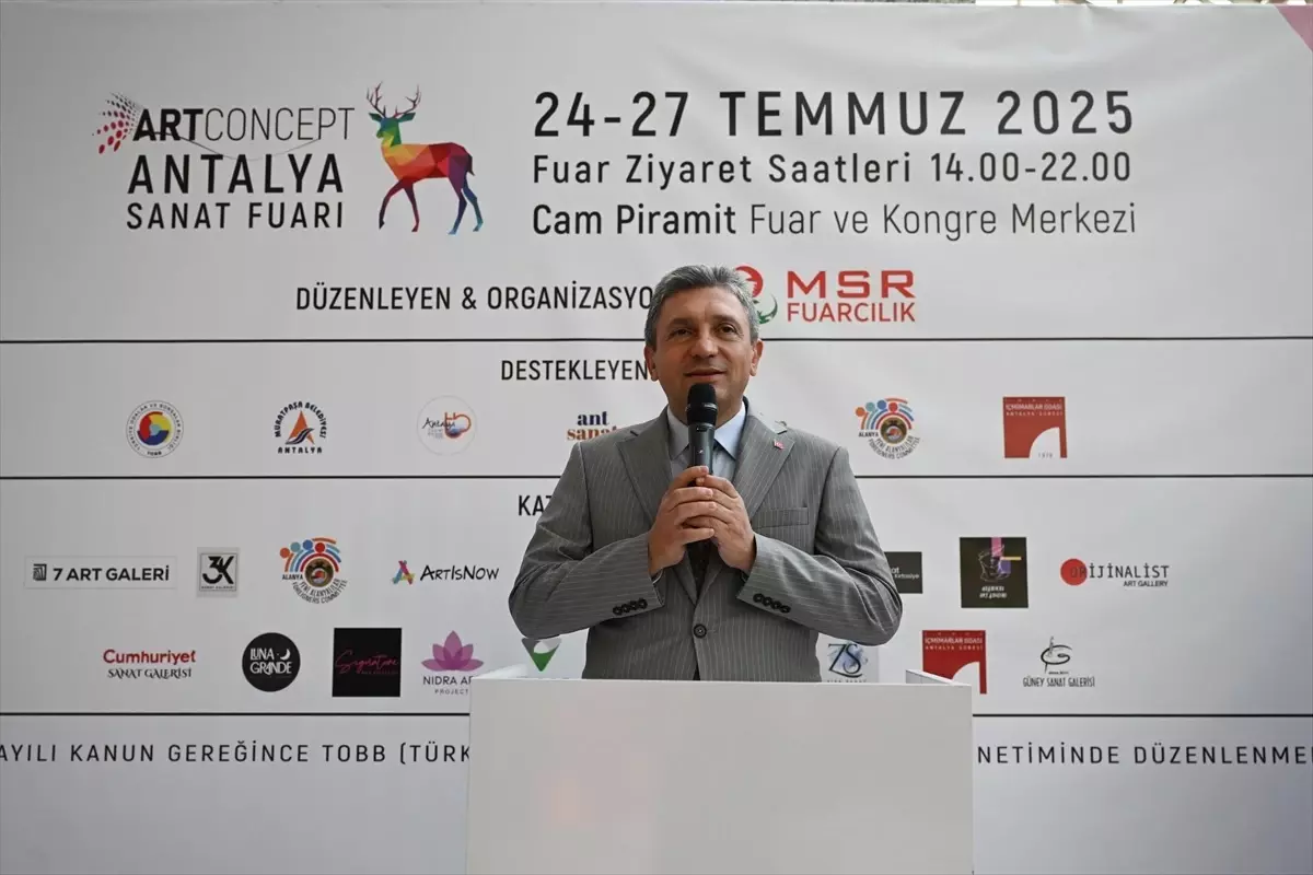 Artconcept Antalya Sanat Fuarı Kapılarını Açtı