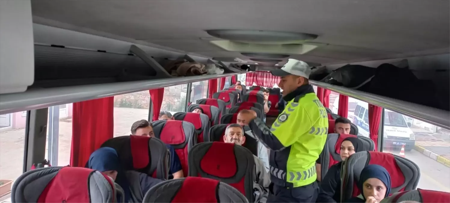Artova'da Kurban Bayramı Öncesi Trafik Denetimleri Arttı