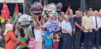 Artvin'de Filistin'e Destek İçin Basın Açıklaması Yapıldı