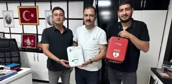 Demirci Belediyesine ASELSAN'dan Hayati Defibrilatör Desteği