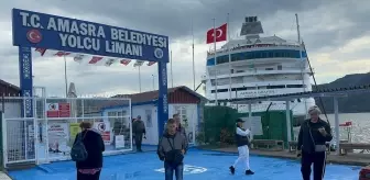 Kruvaziyer Gemisi Amasra Limanı'na Demirledi