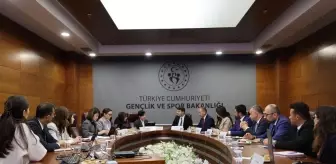 Asya Kalkınma Bankası Heyeti Gençlik ve Spor Bakanlığı ile Görüşmelerde Bulundu