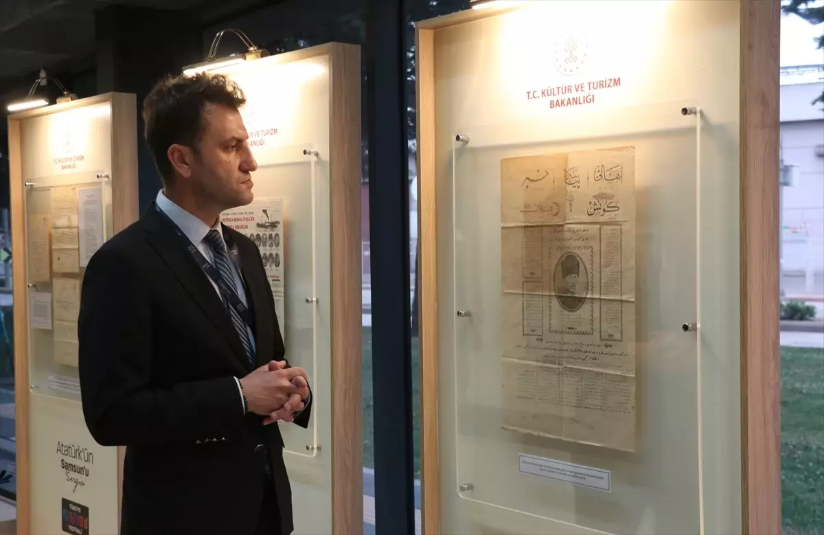Samsun'da 'Atatürk'ün Samsun'u' Sergisi Açıldı