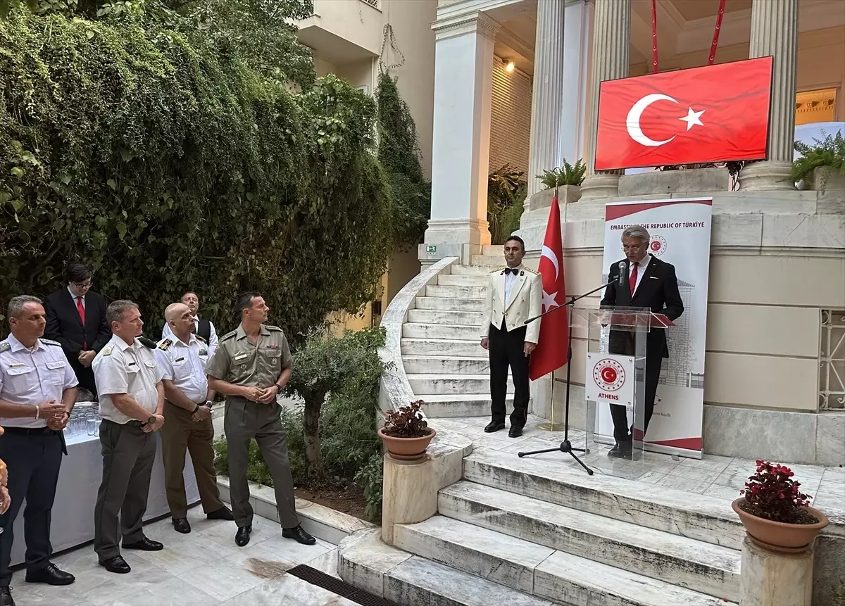 Atina'da 30 Ağustos Zafer Bayramı ve Türk Silahlı Kuvvetleri Günü kutlandı