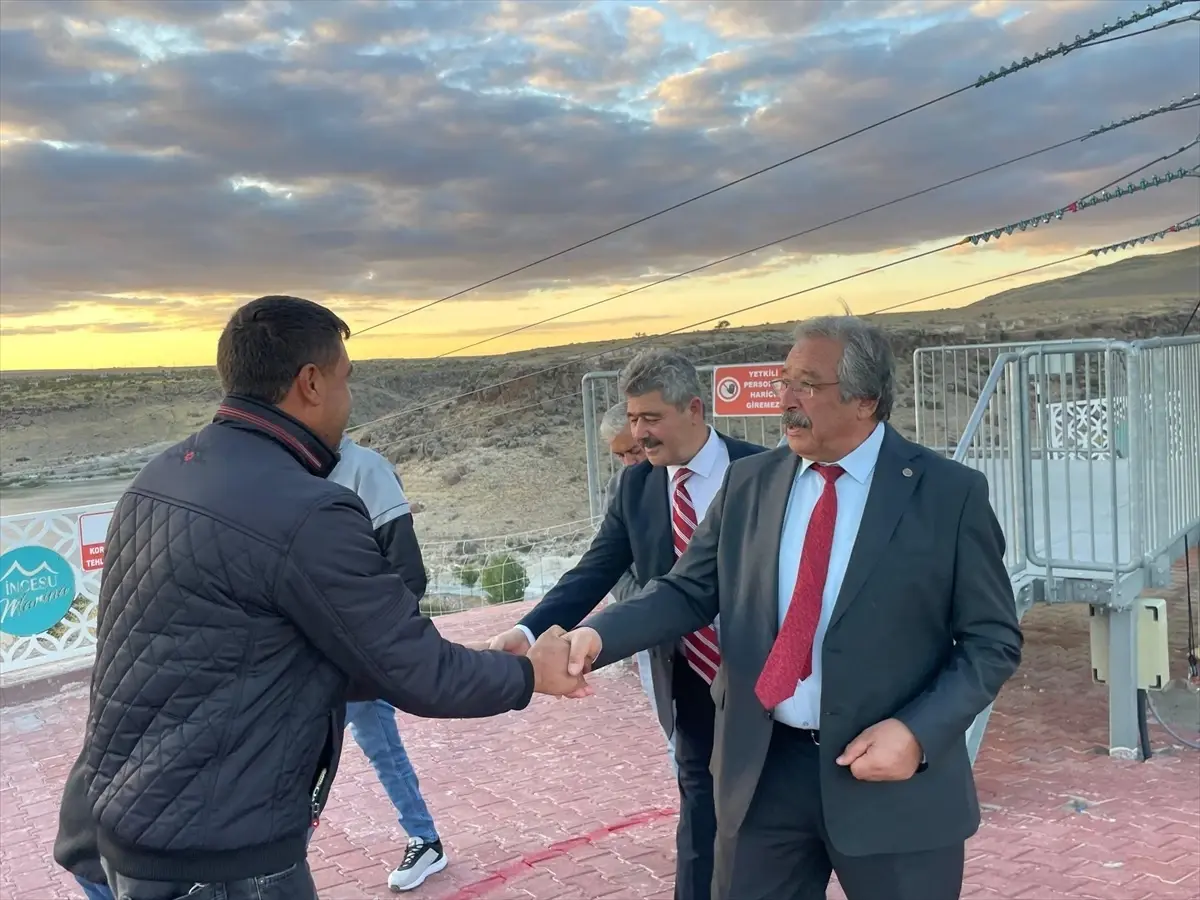 Nevşehir Belediye Başkanı Sarıtaş, İncesu Zipline Adrenalin Merkezi'ni Ziyaret Etti