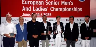 Avrupa 50 Yaş Üstü Golf Şampiyonası Antalya'da Tamamlandı