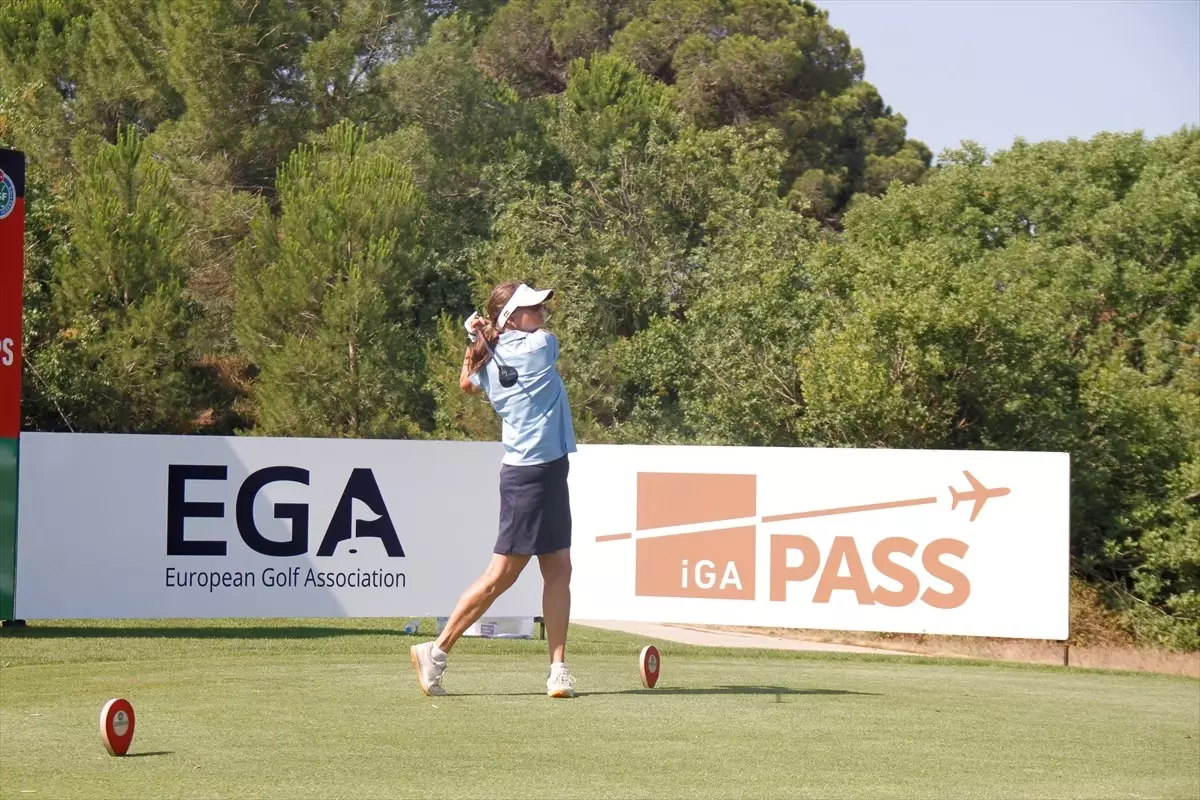 Avrupa Büyükler Golf Şampiyonası Antalya'da Başladı