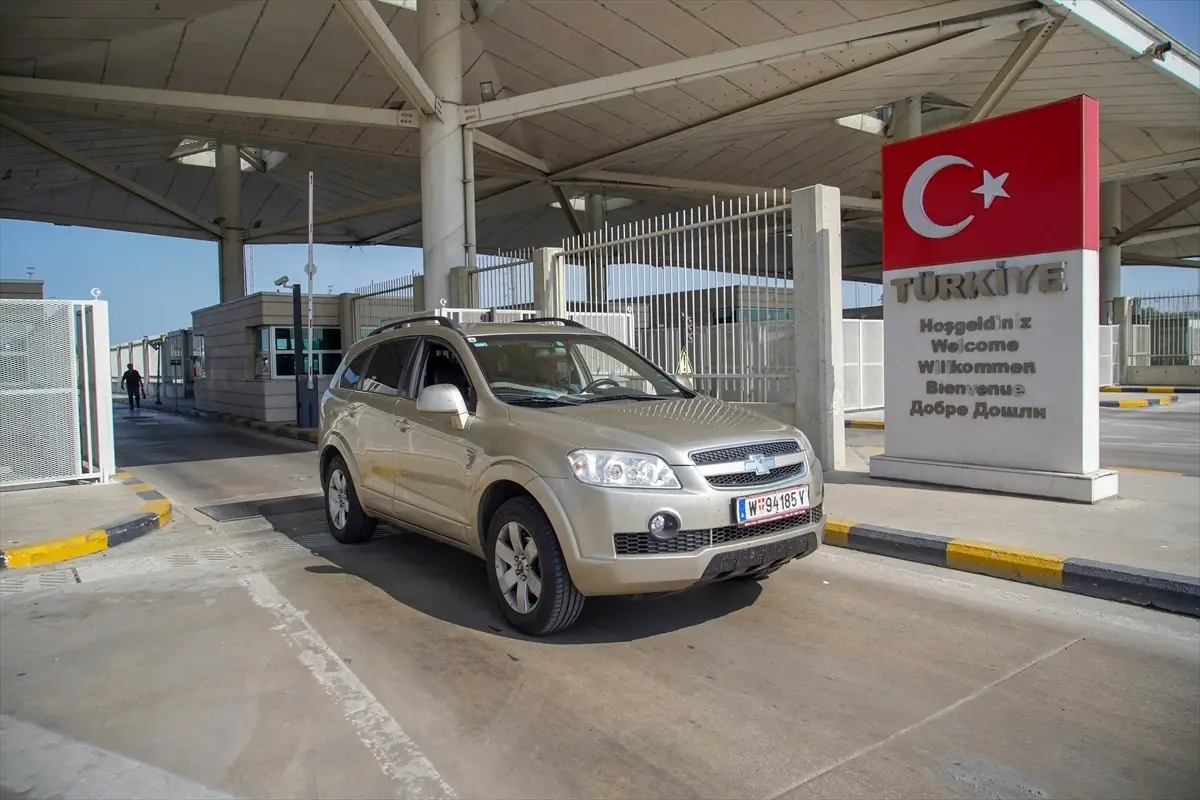 Gurbetçiler Türkiye'ye Dönüş Yolunda