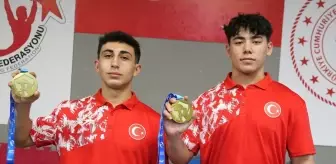 U15 Avrupa Halter Şampiyonası'nda Türkiye'ye 6 Madalya