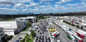 Gurbetçiler Türkiye'ye Dönüş Yolunda Hüzünlü Anlar Yaşıyor
