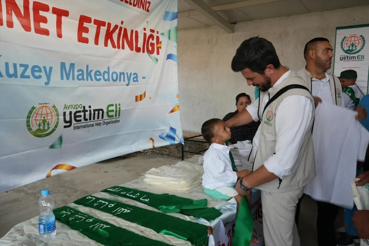 Kuzey Makedonya'da Toplu Sünnet Programı Düzenlendi