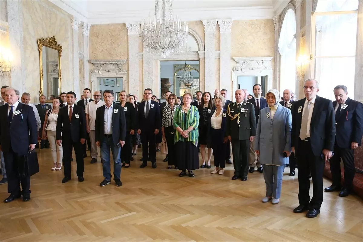 Avusturya'da Ermeni teröristlerce şehit edilen Çalışma Müşaviri Erdoğan Özen anıldı