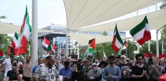 Viyana'da İsrail'in Saldırılarına Karşı Protesto Gösterisi