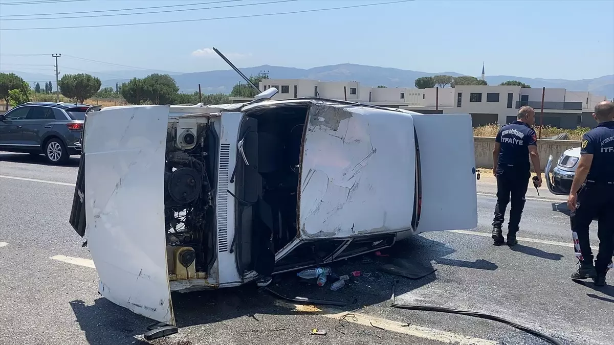 Aydın'da Trafik Kazası: 4 Yaralı