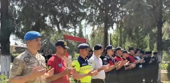 Aydın'da jandarmadan şehitlik ziyareti