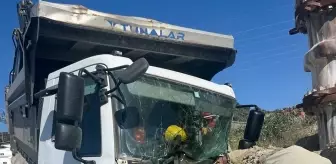 Jeotermal Enerji Tesisindeki Kazada Sürücü Yaralandı